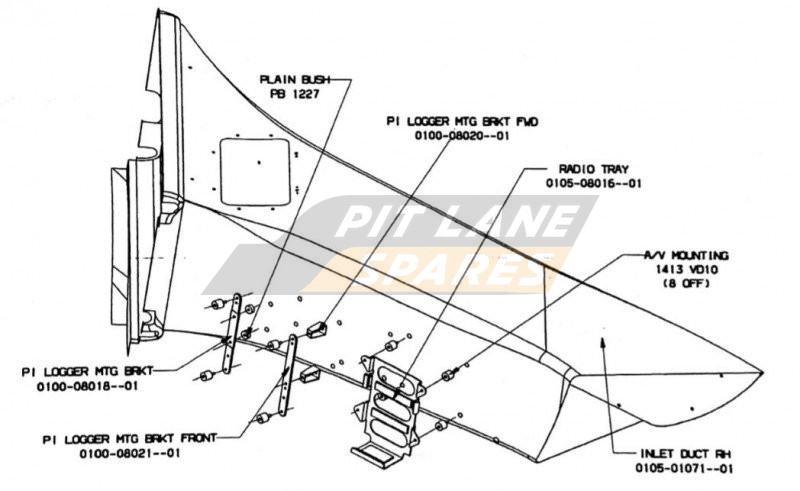 PI 5 STAR TRAYS (COSWORTH)